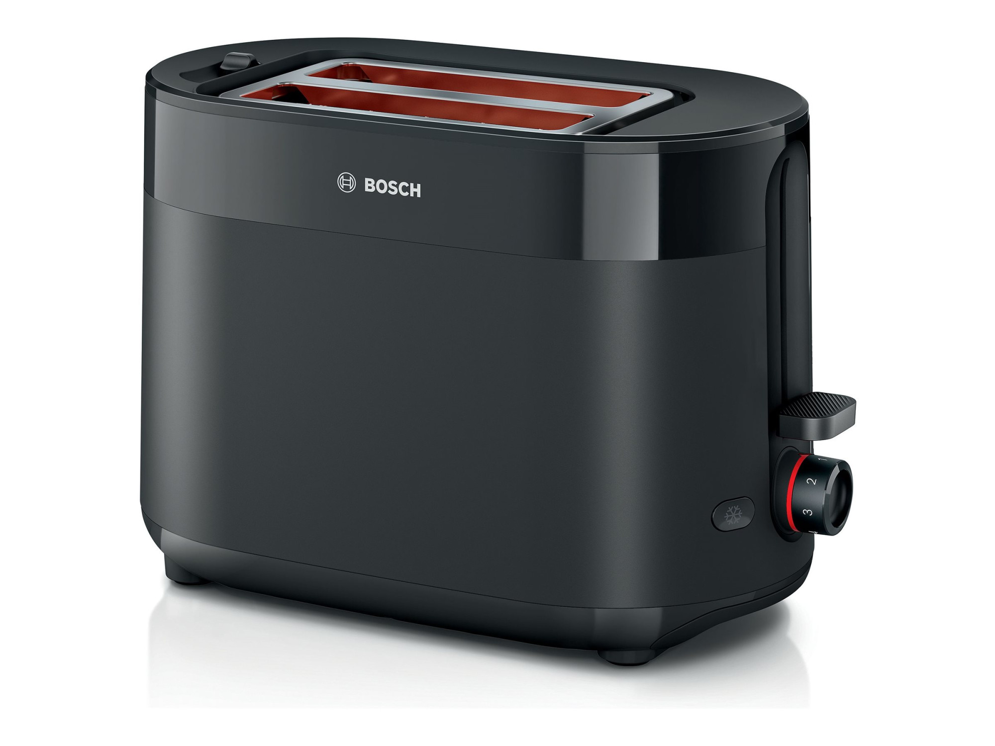 Bosch Compact Toaster | TAT2M123 MyMoment | Power 950 W | Number of slots 2 | Housing material Plastic | Black