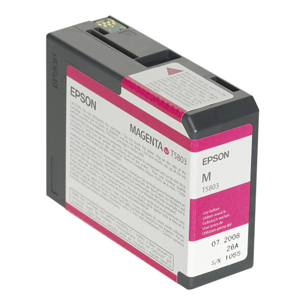 Epson ink cartridge photo magenta for Stylus PRO 3800, 80ml | Epson