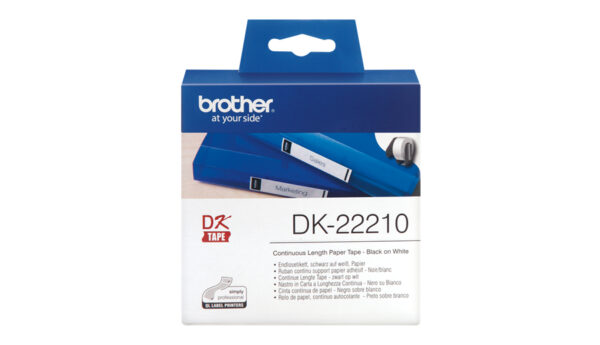 Brother | DK-22210 Continuous Length Paper Label | White | DK | 29mm | 30.5 m - Image 4