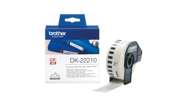 Brother | DK-22210 Continuous Length Paper Label | White | DK | 29mm | 30.5 m - Image 7