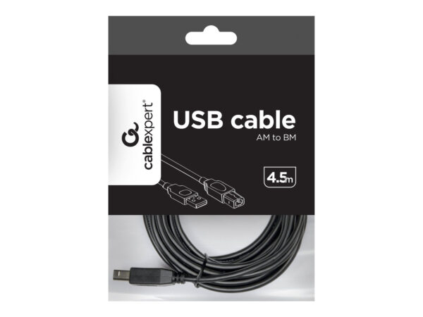 USB 2.0 A-plug B-plug 4.5m cable CCP-USB2-AMBM-15 | Cablexpert - Image 6
