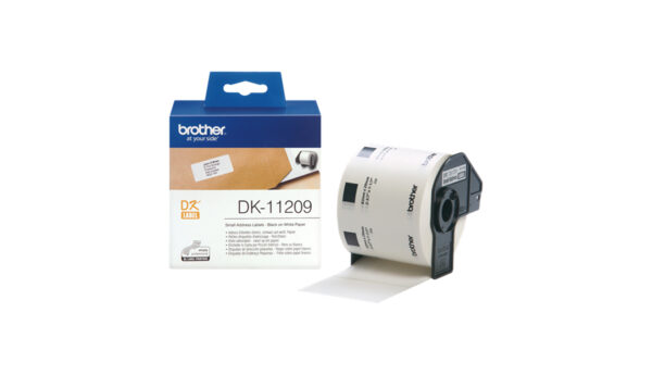 Brother | DK-11209 Small Address Labels | White | DK | 29mm x 62mm - Image 6