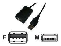 Logilink | USB 2.0 repeater 5m | USB-A to USB-A USB A male | USB A female - Image 2