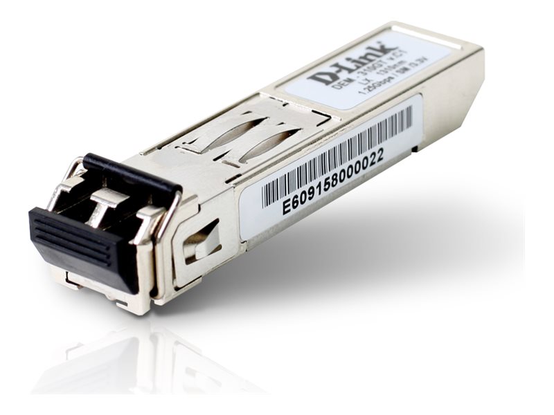 D-LINK DEM-310GT, 1-port mini-GBIC LX Single-mode Fiber Transceiver (up to 10km, support 3.3V power) | D-Link | Duplex LC | Wavelength 1310 nm nm - Image 3