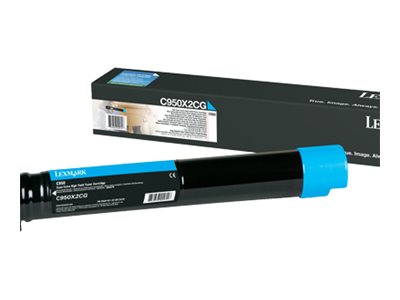Lexmark C950X2CG | C950 Cyan Extra High Yield Toner Cartridge | Cartridge | Cyan - Image 5