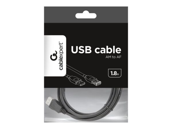 Cablexpert | USB 2.0  A-plug A-socket | USB-A to USB-A - Image 6