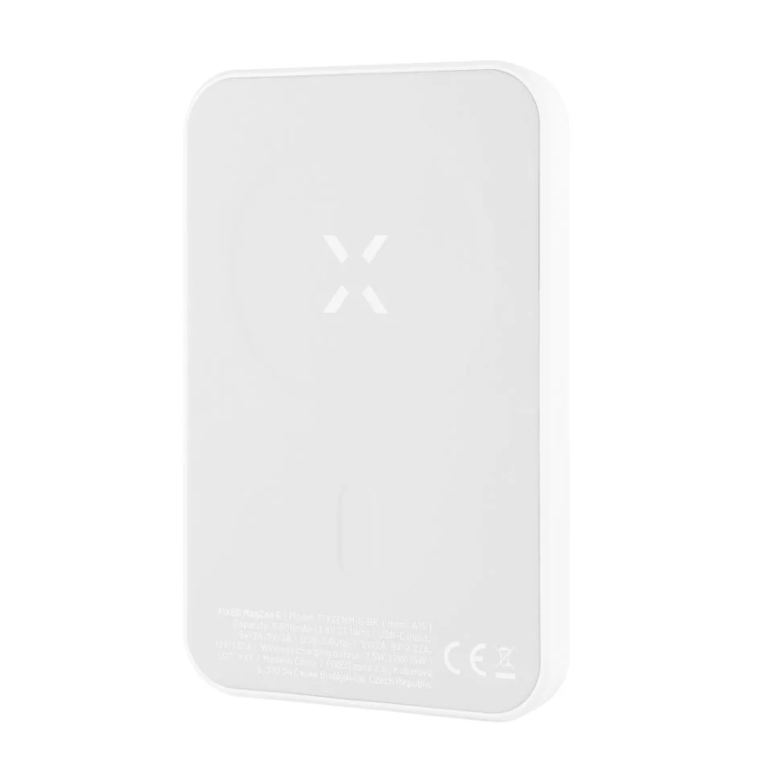 Fixed MagZen Power Bank | FIXZENM-6-WH | 6000 mAh | USB-C | White - Image 3