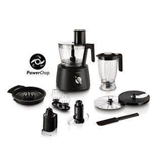 Philips | Avance Collection | Food processor | Food procesor | Bowl capacity 2.2 L | 1000 W | Black