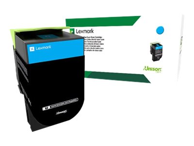Lexmark 80C2SC0 | 802SCE Cyan Standard Yield Corporate Cartridge (2k) | Cartridge | Cyan - Image 2