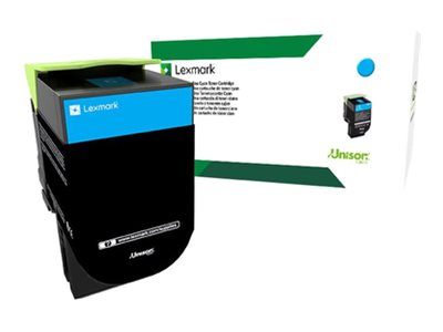 Lexmark 80C2SC0 | 802SCE Cyan Standard Yield Corporate Cartridge (2k) | Cartridge | Cyan - Image 3