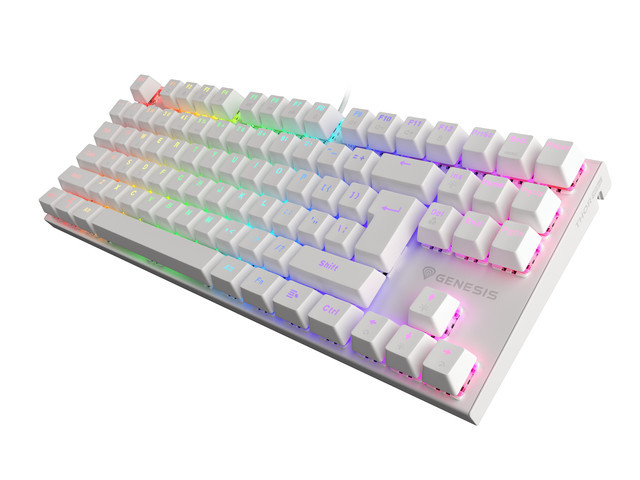 Genesis | THOR 303 TKL | Gaming keyboard | Wired | RGB LED light | US | 1.8 m | Brown Switch - Image 3