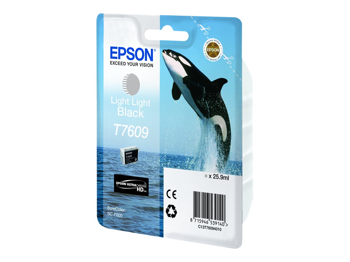 Epson T7609 | Ink Cartridge | Light Light Black - Image 3