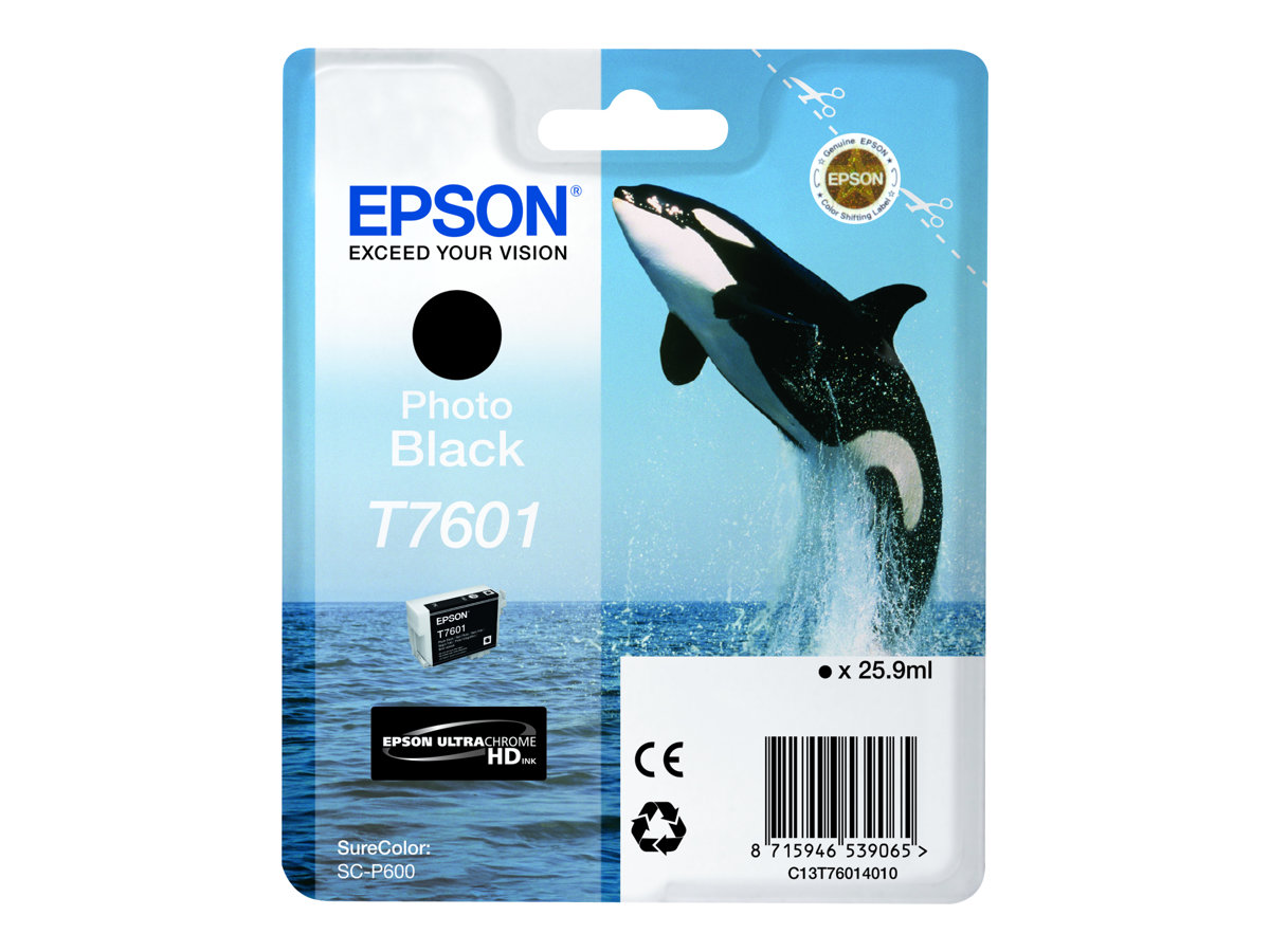 Epson T7601 | Ink Cartridge | Black