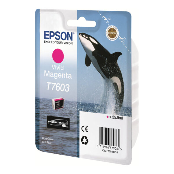 Epson T7603 | Ink Cartridge | Magenta