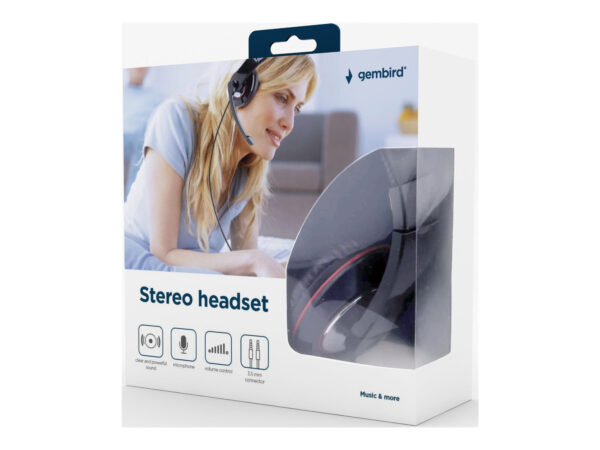 Gembird | MHS-001-GW | Stereo headset - Image 7