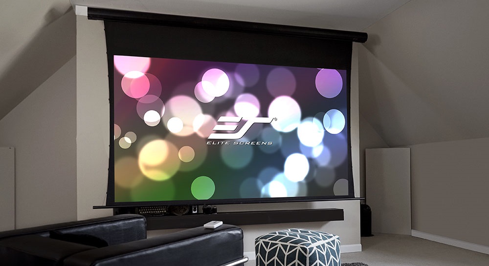 Elite Screens | Saker Tab-Tension Series | SKT120UHW-E10 | Diagonal 120 " | 16:9 | Viewable screen width (W) 266 cm | Black - Image 6