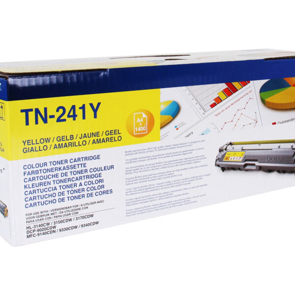 Brother TN-241Y | Toner Cartridge | Yellow