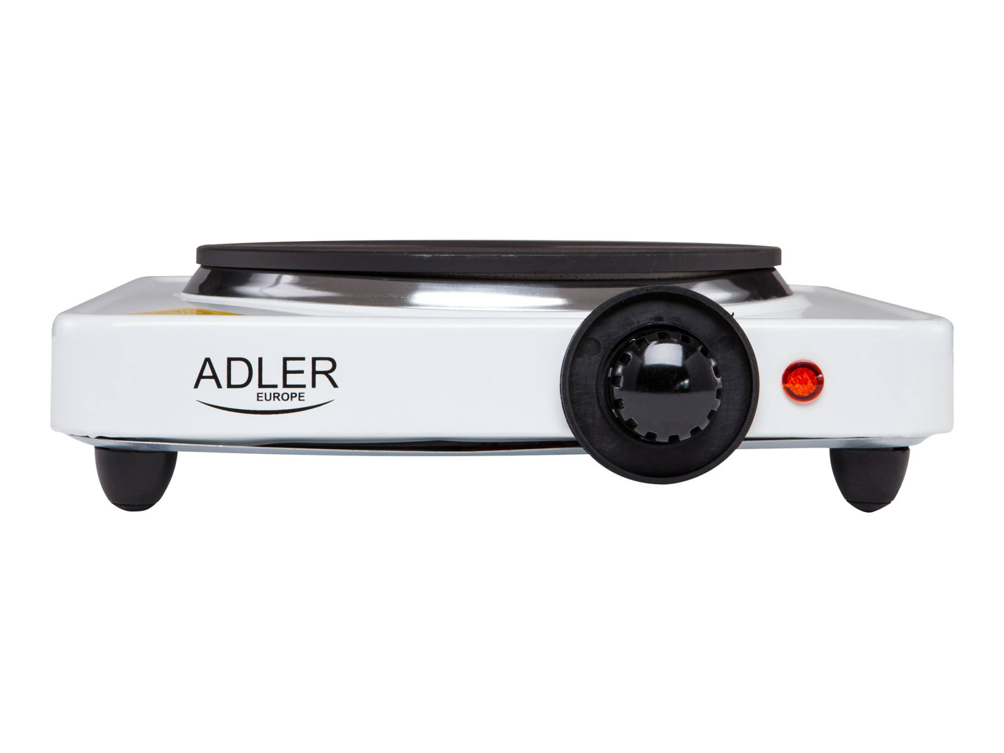 Adler | Free standing table hob | AD 6503 | Number of burners/cooking zones 1 | White | Electric - Image 3