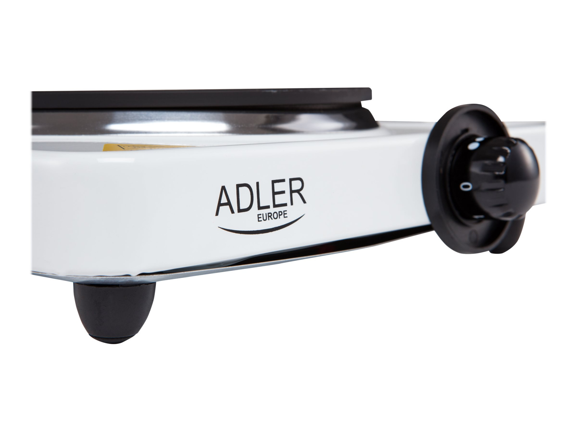 Adler | Free standing table hob | AD 6503 | Number of burners/cooking zones 1 | White | Electric - Image 5