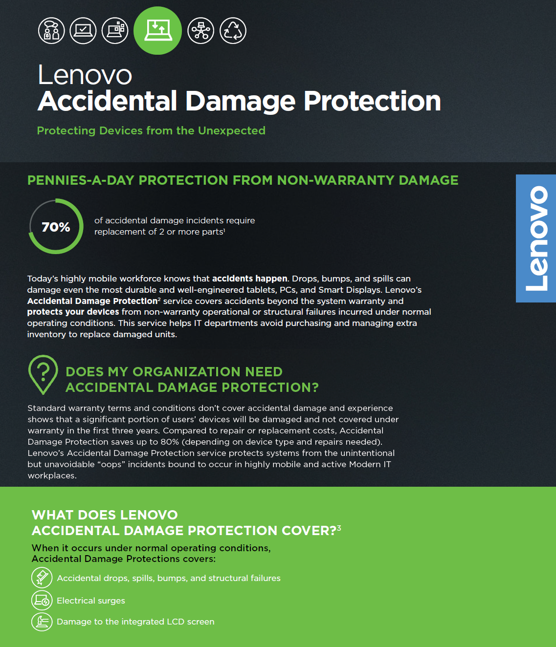 Lenovo Warranty 3Y Accidental Damage Protection Add On | Lenovo | Warranty | 3Y Accidental Damage Protection Add On - Image 3