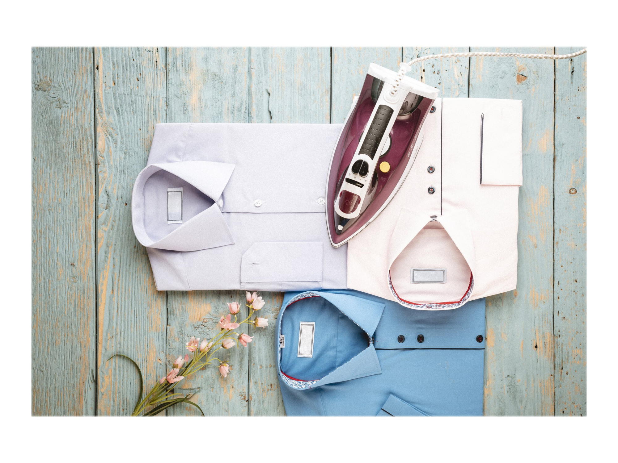 Iron | Adler | AD 5022 | With cord | 2200 W | Purple/White - Image 11