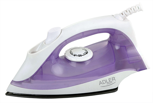 Iron | Adler | AD 5019 | With cord | 1600 W | Water tank capacity 100 ml | Continuous steam 10 g/min | Violet/White - Image 9
