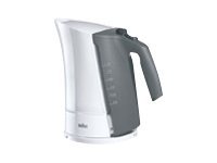 Braun | WK 300 | Standard kettle | 2200 W | 1.7 L | Plastic | 360° rotational base | White - Image 3