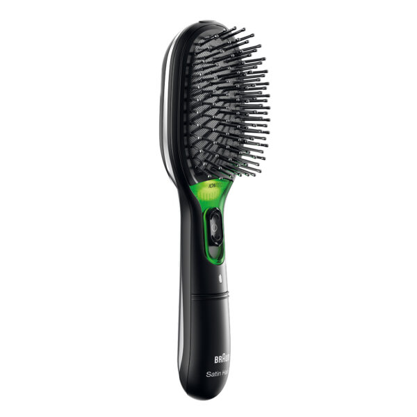 Plaukų šepetys | Braun | BR710 | Warranty 24 mėn. | Ion conditioning | Black/Green