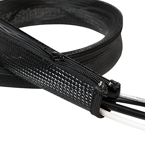 Logilink | Flexible Cable protection with Zipper, 30x20x2000 mm - Image 2