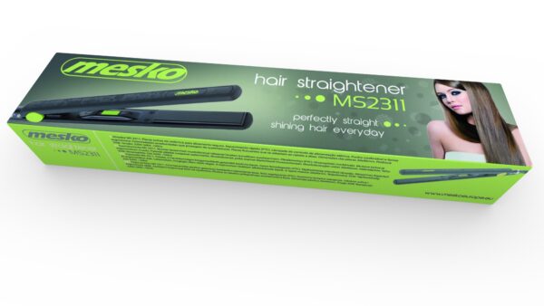 Mesko | Hair straightener | MS 2311 | Warranty 24 month(s) | Ceramic heating system | 35 W | Black - Image 3