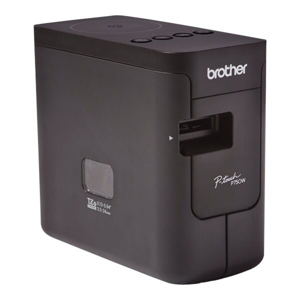 Brother PT-P750W | Mono | Thermal | Label Printer | Wi-Fi | Maximum ISO A-series paper size Other | Black