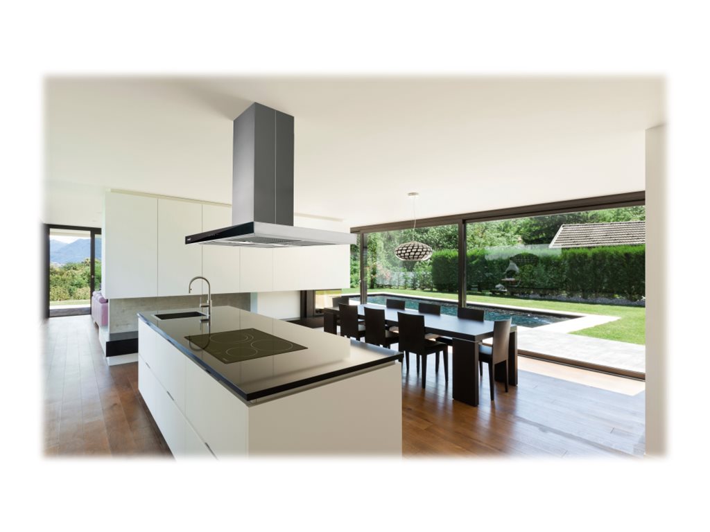CATA | Hood | ISLA LEGEND | Island | Energy efficiency class A+ | Width 90 cm | 820 m³/h | Touch control | LED | Stainless steel - Image 5