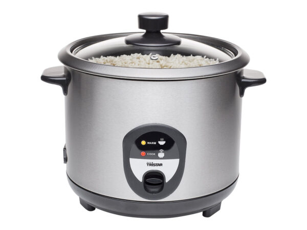 Tristar | RK-6127 | Rice cooker | 500 W | Black/Stainless steel - Image 2