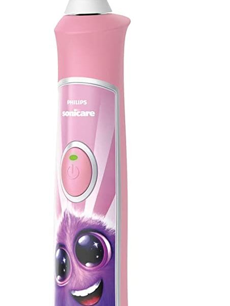 Philips | Electric toothbrush | HX6352/42 | Rechargeable | For kids | Number of brush heads included 2 | Number of teeth brushing modes 2 | Sonic technology | Pink