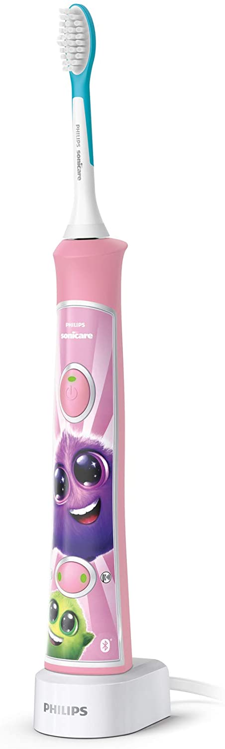 Philips | Electric toothbrush | HX6352/42 | Rechargeable | For kids | Number of brush heads included 2 | Number of teeth brushing modes 2 | Sonic technology | Pink