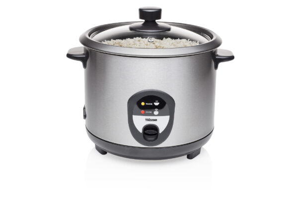 Tristar | RK-6127 | Rice cooker | 500 W | Black/Stainless steel