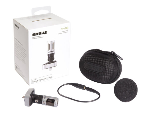 Shure SH MV88 iOS Digital Stereo Condenser Microphone | Shure - Image 12