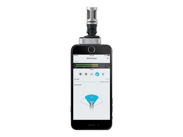 Shure SH MV88 iOS Digital Stereo Condenser Microphone | Shure - Image 9