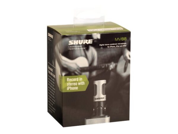 Shure SH MV88 iOS Digital Stereo Condenser Microphone | Shure - Image 13