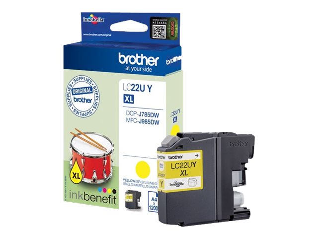Brother LC-22UY | Ink Cartridge | Yellow - Image 10