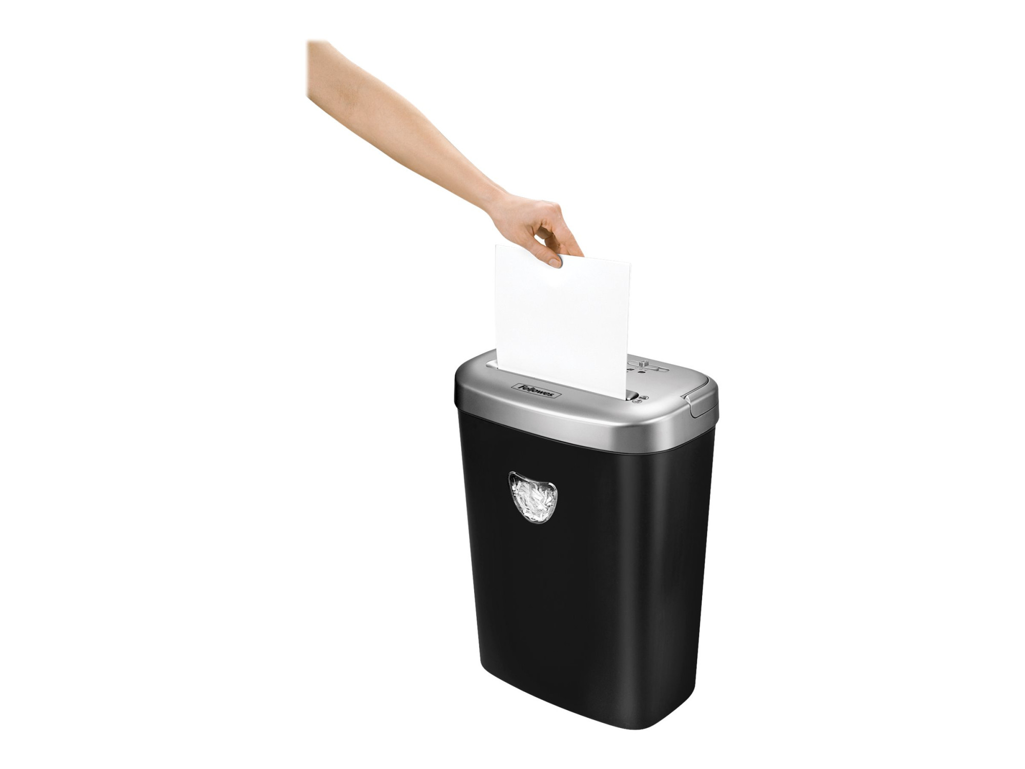 Powershred | 53C | Black | 23 L | Shredding CDs | Credit cards shredding | Paper handling standard/output 10 sheets per pass | Cross-Cut Shredder - Image 5