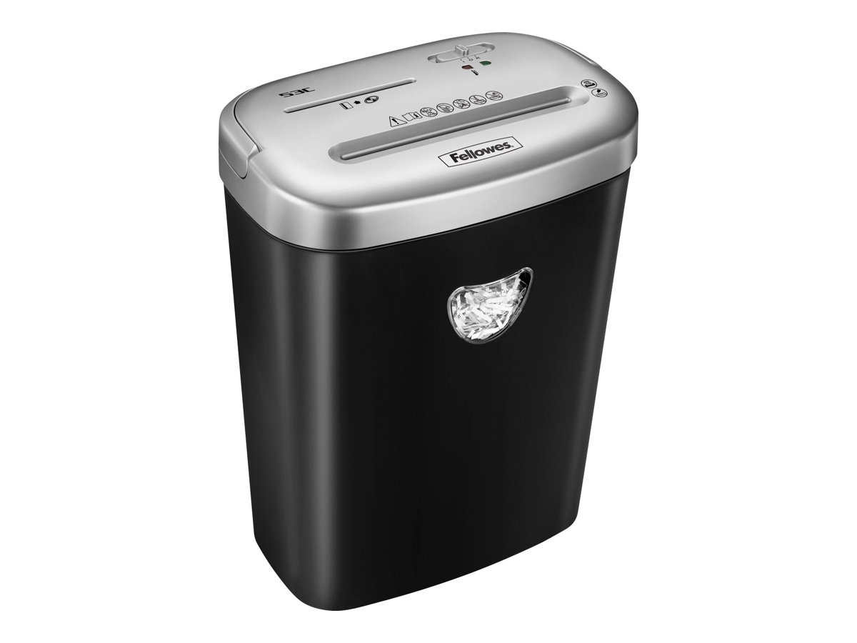 Powershred | 53C | Black | 23 L | Shredding CDs | Credit cards shredding | Paper handling standard/output 10 sheets per pass | Cross-Cut Shredder - Image 4