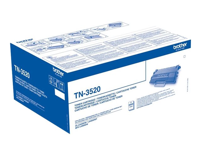 Brother TN-3520 | Toner Cartridge | Black - Image 2