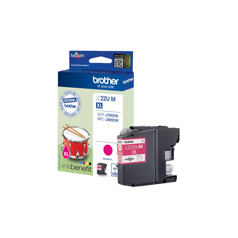Brother LC-22UM | Ink Cartridge | Magenta - Image 7