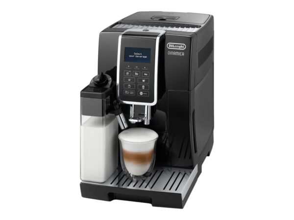 Delonghi | Coffee Maker | Dinamica ECAM 350.55 B | Pump pressure 15 bar | Built-in milk frother | Automatic | 1450 W | Black - Image 2
