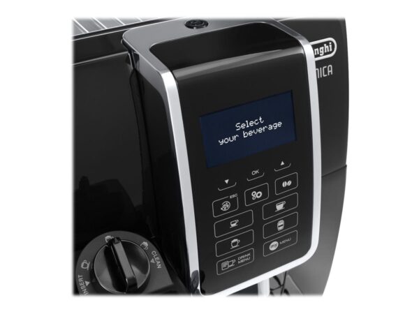 Delonghi | Coffee Maker | Dinamica ECAM 350.55 B | Pump pressure 15 bar | Built-in milk frother | Automatic | 1450 W | Black - Image 8