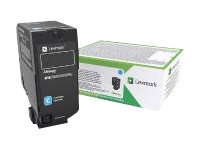 Lexmark Corporate | 74C2SCE | Laser Toner Cartridge | Cyan