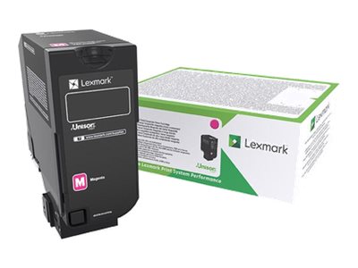 Lexmark Corporate | 74C2SME | Laser Toner Cartridge | Magenta - Image 2