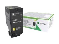 Lexmark Corporate | 74C2SYE | Laser Toner Cartridge | Yellow - Image 3