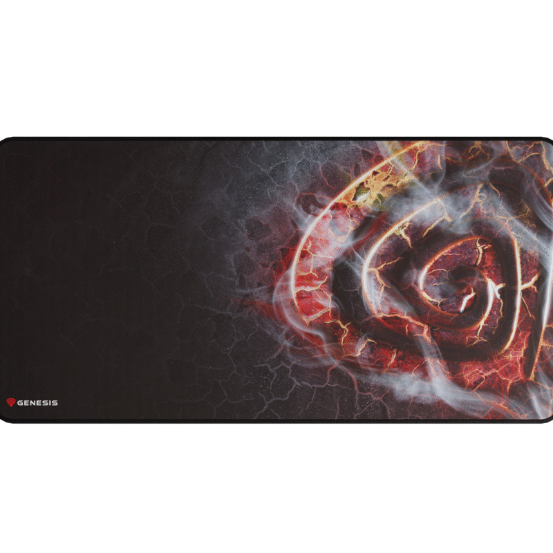 Genesis | Mouse Pad | Fabric, Rubber | Carbon 500 MAXI LAVA G2 Edition | Multicolor